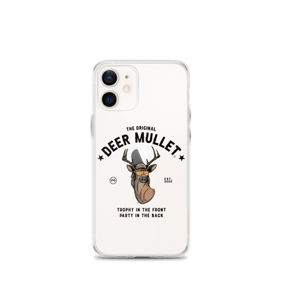 Deer Mullet Motto iPhone Case - Clear