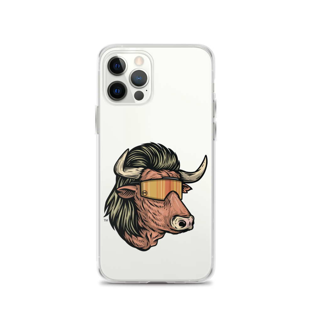 Bull Mullet iPhone Case - Clear