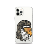 Eagle Mullet iPhone Case - Clear