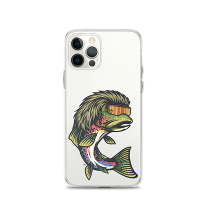 Trout Mullet iPhone Case - Clear