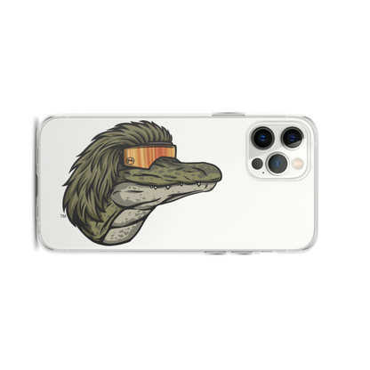 Gator Mullet iPhone Case - Clear