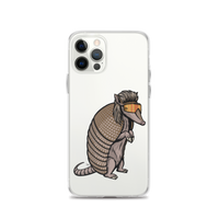 Armadillo Mullet iPhone Case - Clear