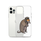 Armadillo Mullet iPhone Case - Clear