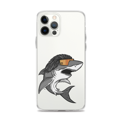 Shark Mullet iPhone Case - Clear