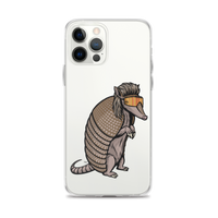 Armadillo Mullet iPhone Case - Clear