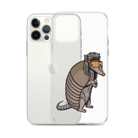 Armadillo Mullet iPhone Case - Clear