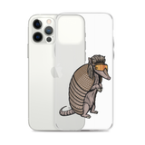 Armadillo Mullet iPhone Case - Clear