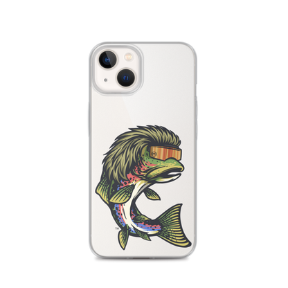 Trout Mullet iPhone Case - Clear