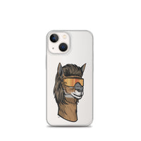 Llama Mullet iPhone Case - Clear