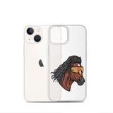 Horse Mullet iPhone Case - Clear