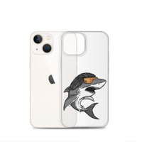 Shark Mullet iPhone Case - Clear