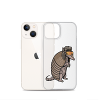 Armadillo Mullet iPhone Case - Clear