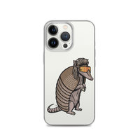 Armadillo Mullet iPhone Case - Clear