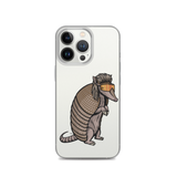 Armadillo Mullet iPhone Case - Clear