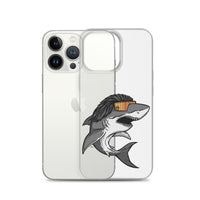 Shark Mullet iPhone Case - Clear