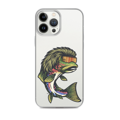 Trout Mullet iPhone Case - Clear