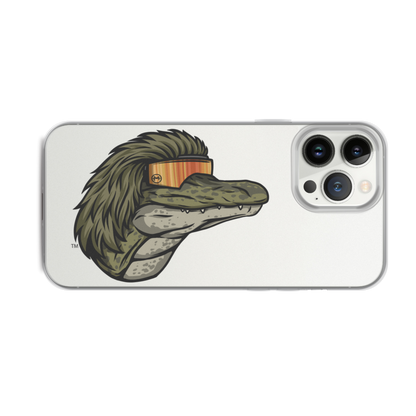 Gator Mullet iPhone Case - Clear