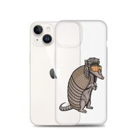 Armadillo Mullet iPhone Case - Clear