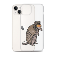 Armadillo Mullet iPhone Case - Clear