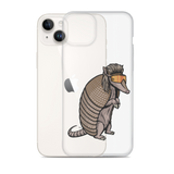 Armadillo Mullet iPhone Case - Clear