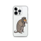 Armadillo Mullet iPhone Case - Clear