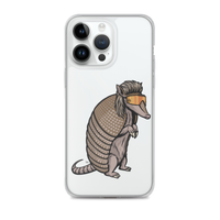 Armadillo Mullet iPhone Case - Clear