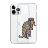 Armadillo Mullet iPhone Case - Clear