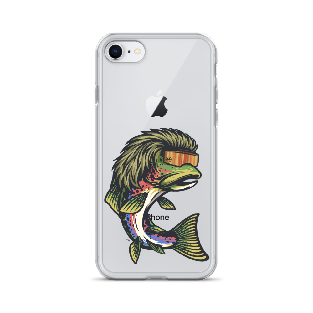 Trout Mullet iPhone Case - Clear