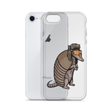 Armadillo Mullet iPhone Case - Clear