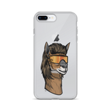 Llama Mullet iPhone Case - Clear