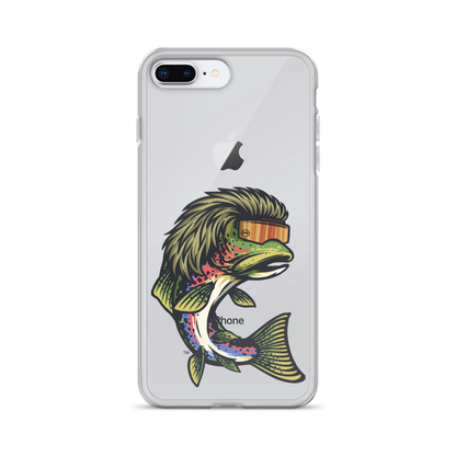 Trout Mullet iPhone Case - Clear