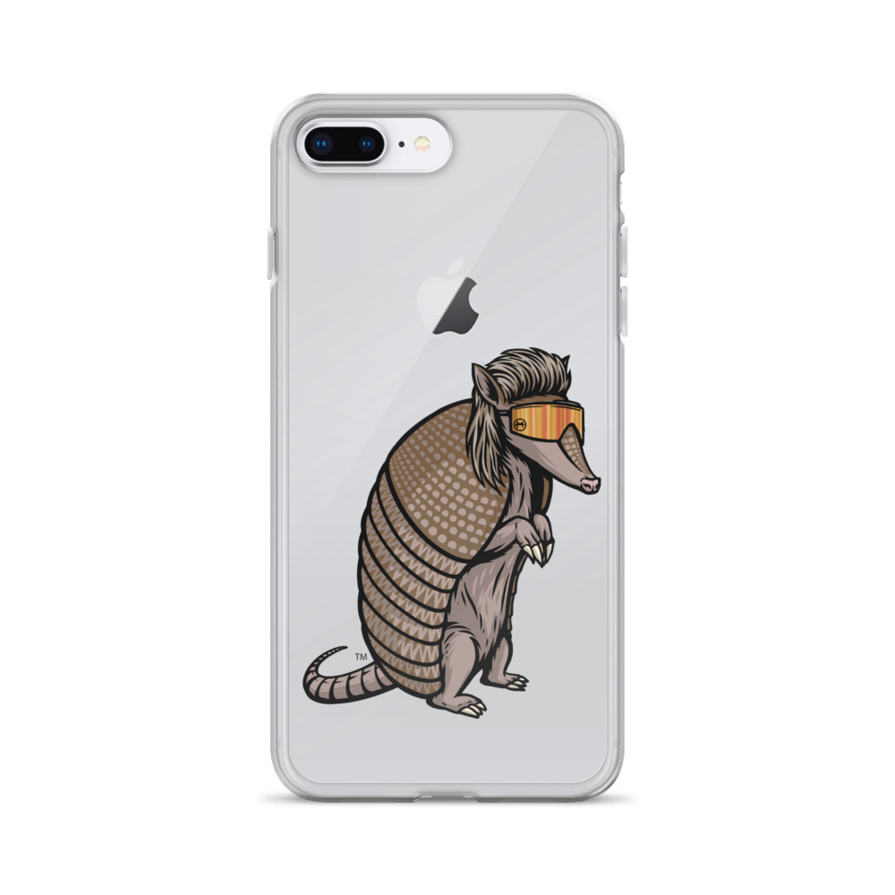 Armadillo Mullet iPhone Case - Clear