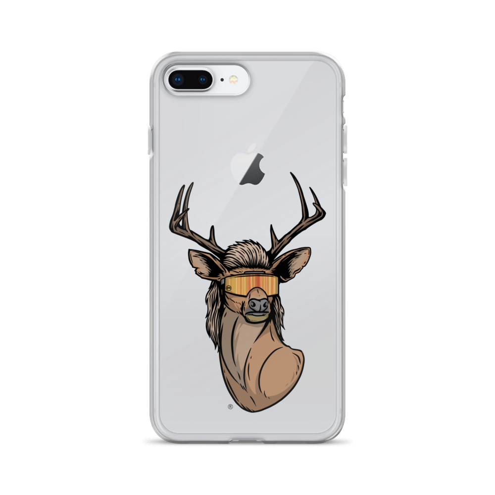 Deer Mullet 2.0 iPhone Case - Clear