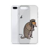 Armadillo Mullet iPhone Case - Clear