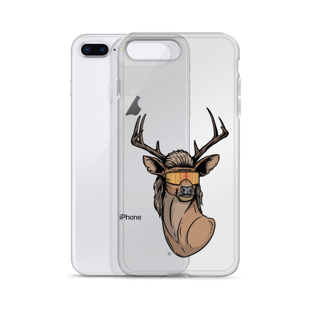 Deer Mullet 2.0 iPhone Case - Clear