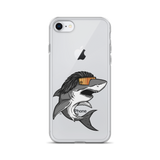 Shark Mullet iPhone Case - Clear