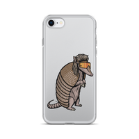 Armadillo Mullet iPhone Case - Clear