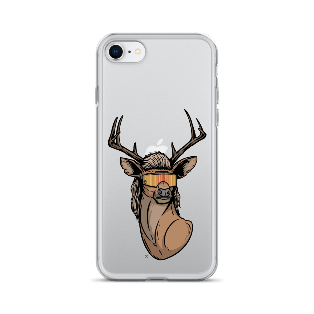 Deer Mullet 2.0 iPhone Case - Clear