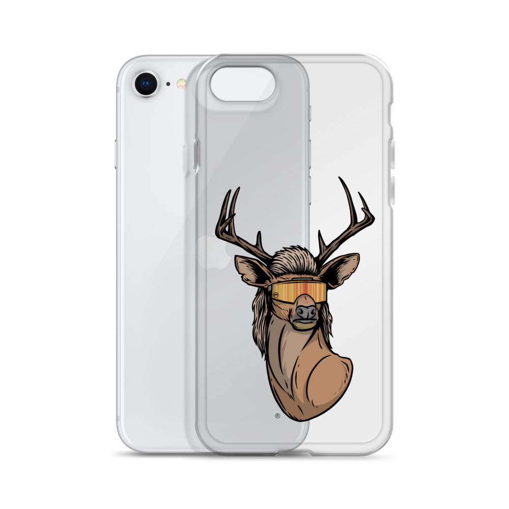 Deer Mullet 2.0 iPhone Case - Clear