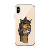 Llama Mullet iPhone Case - Clear