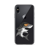 Shark Mullet iPhone Case - Clear