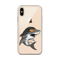 Shark Mullet iPhone Case - Clear