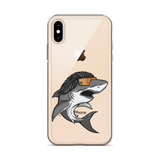 Shark Mullet iPhone Case - Clear