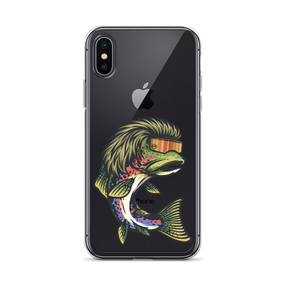 Trout Mullet iPhone Case - Clear