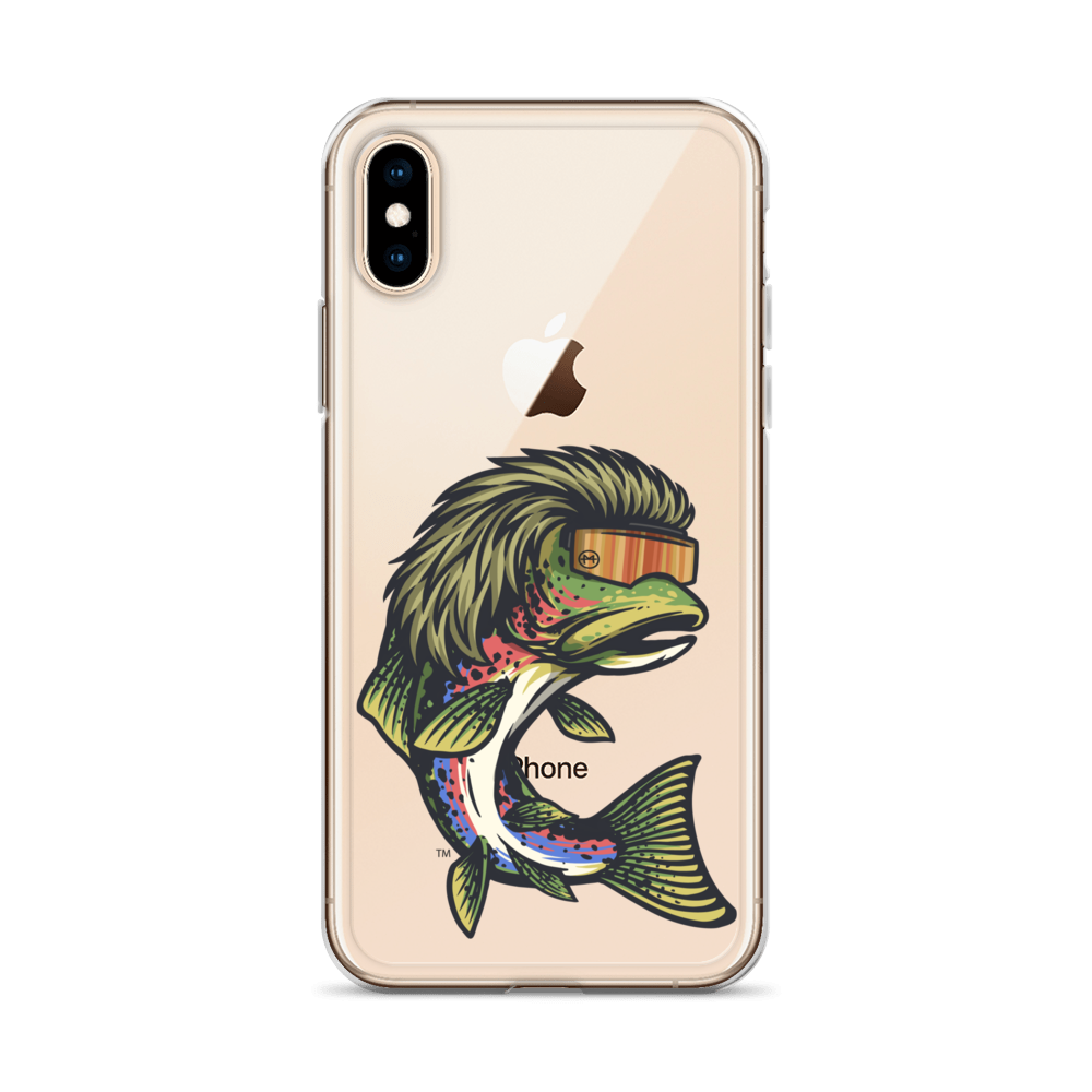 Trout Mullet iPhone Case - Clear