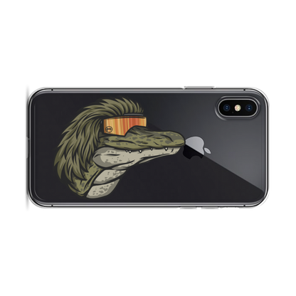 Gator Mullet iPhone Case - Clear