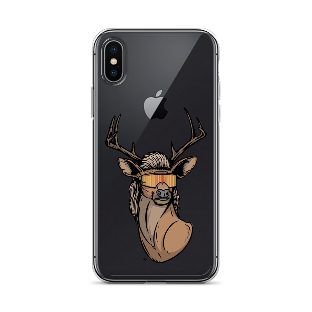 Deer Mullet 2.0 iPhone Case - Clear