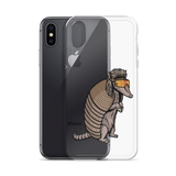 Armadillo Mullet iPhone Case - Clear