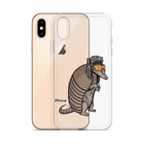 Armadillo Mullet iPhone Case - Clear