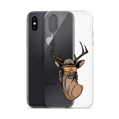 Deer Mullet 2.0 iPhone Case - Clear